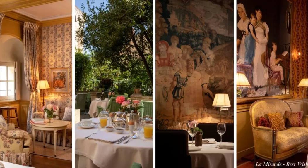 Best Wishes from La Mirande – Luxury Hotel Provence